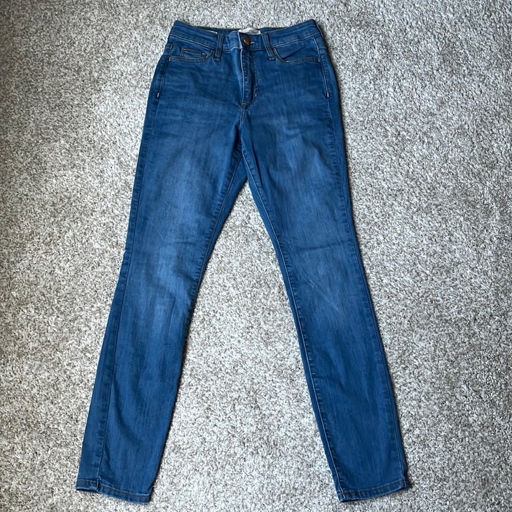 Universal Thread high rise skinny jeans. Size 0. - Picture 1 of 4